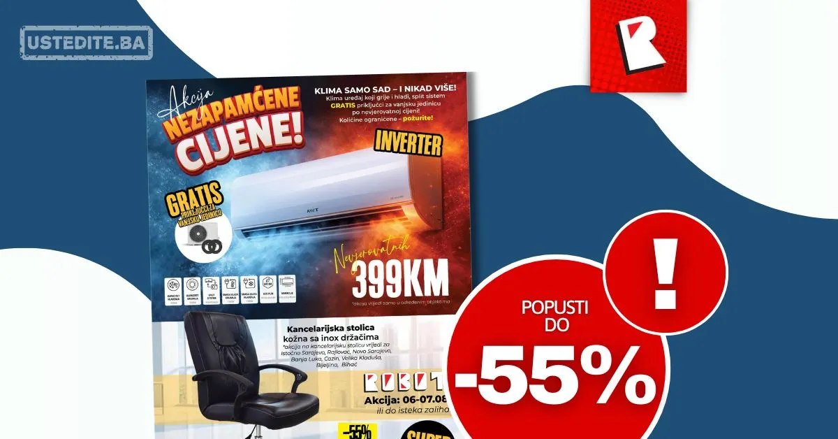 Robot akcija TOP CIJENE 6-7.8.2026.