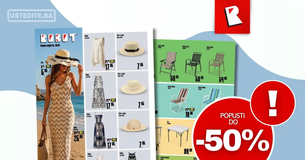 Robot katalog LJETNA RASPRODAJA - akcija do 30.8.2026