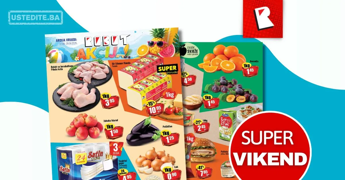 Robot vikend akcija 27-29.8.2026.