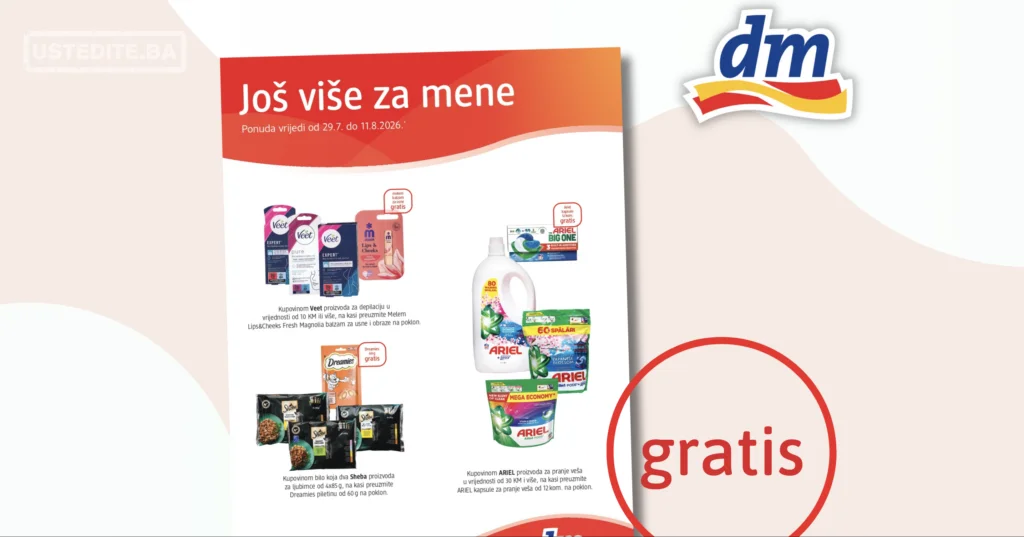 dm GRATIS 29.7-11.8.2026