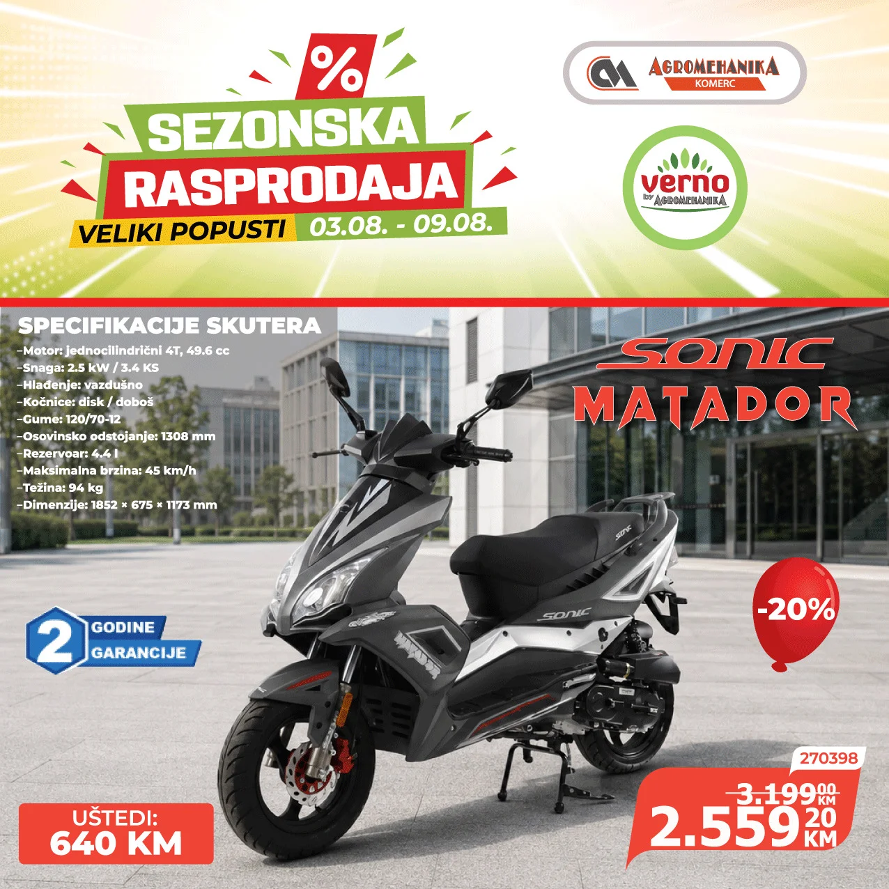 Verno by Agromehanika RASPRODAJA 3-9.8.2026. - str. 27