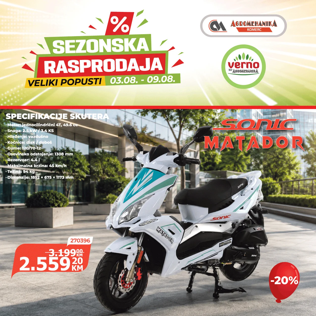 Verno by Agromehanika RASPRODAJA 3-9.8.2026. - str. 28