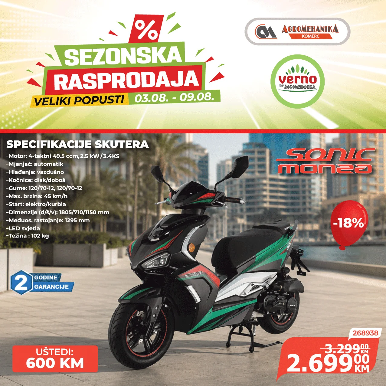 Verno by Agromehanika RASPRODAJA 3-9.8.2026. - str. 29