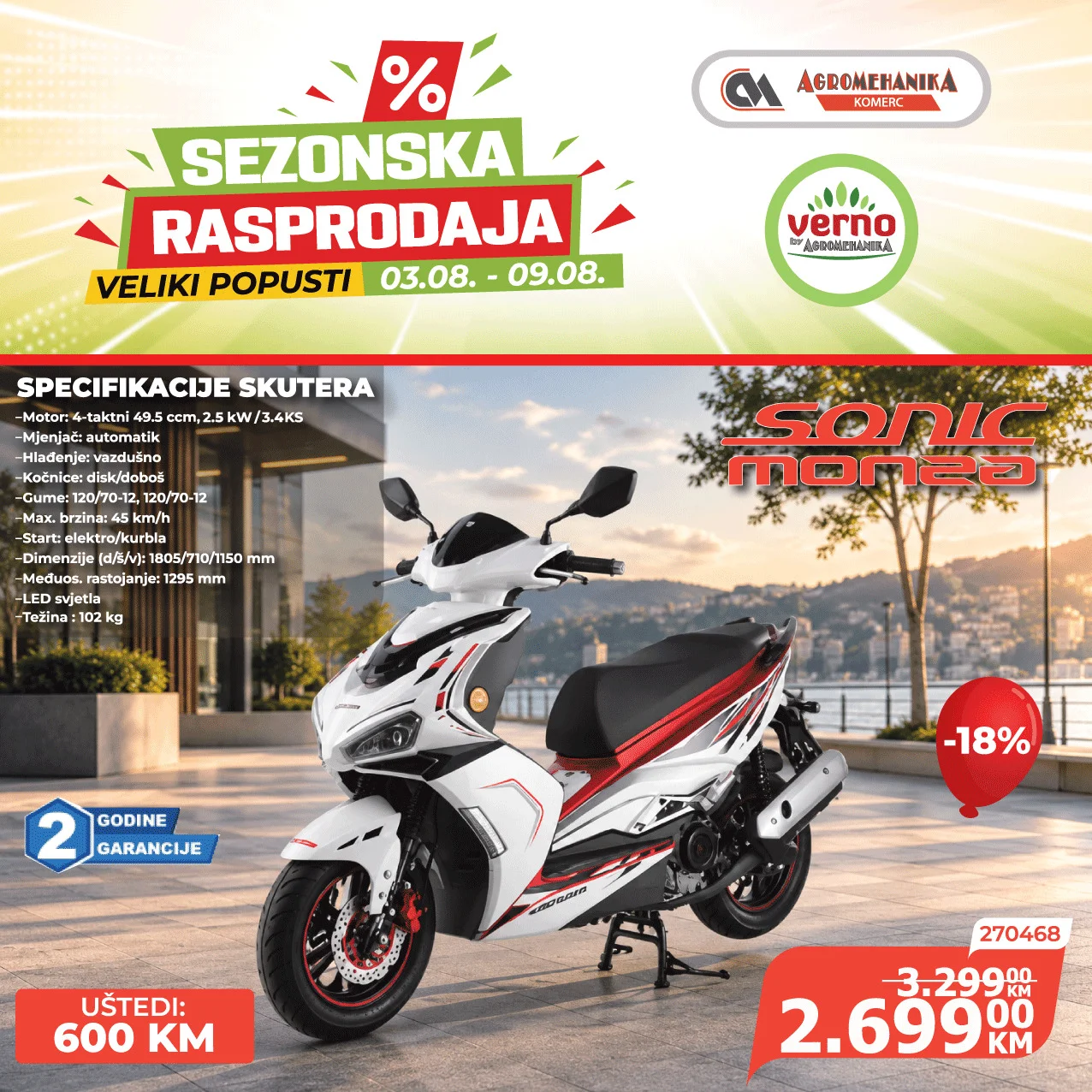 Verno by Agromehanika RASPRODAJA 3-9.8.2026. - str. 30