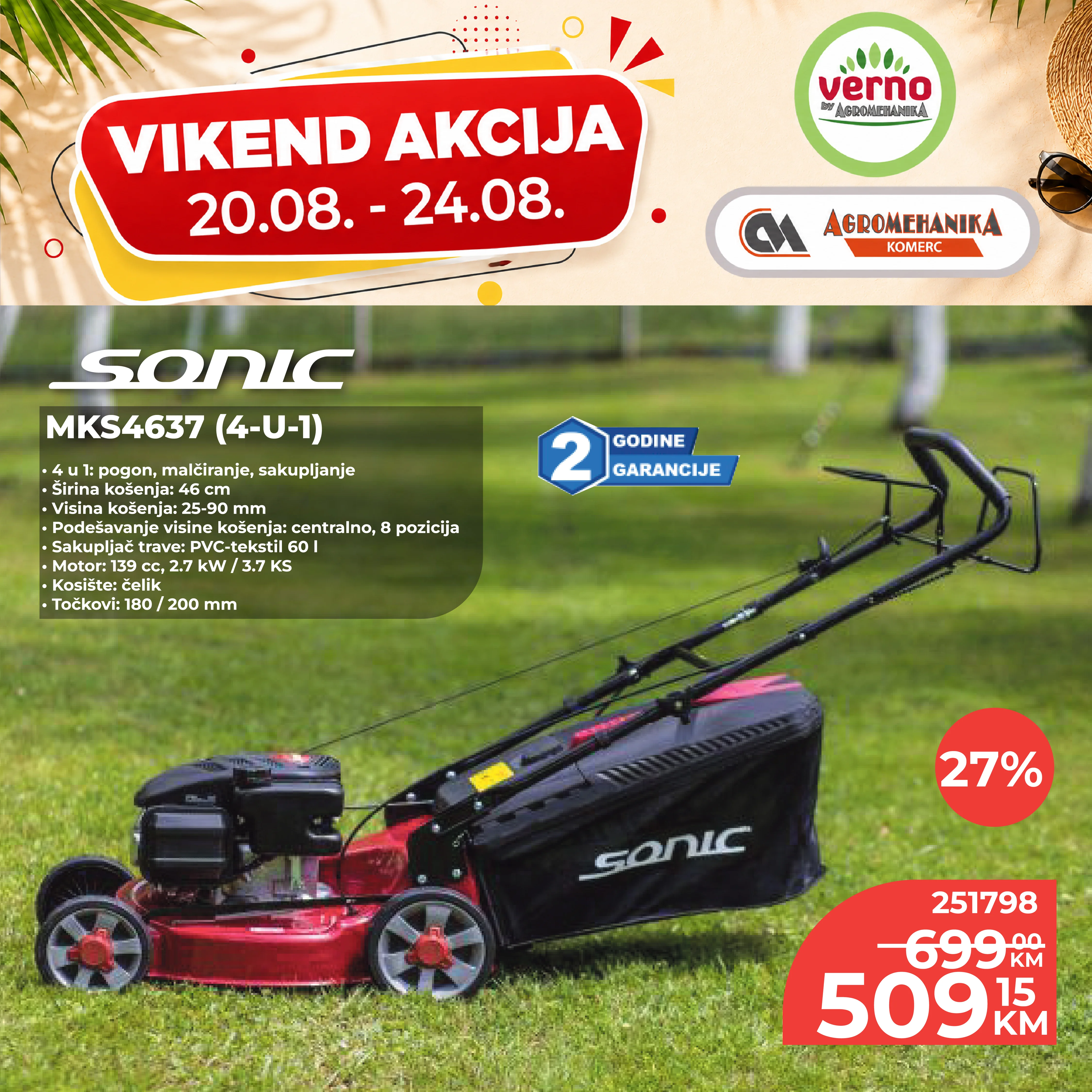 Verno by Agromehanika vikend akcija 20-24.8.2026. - str. 3