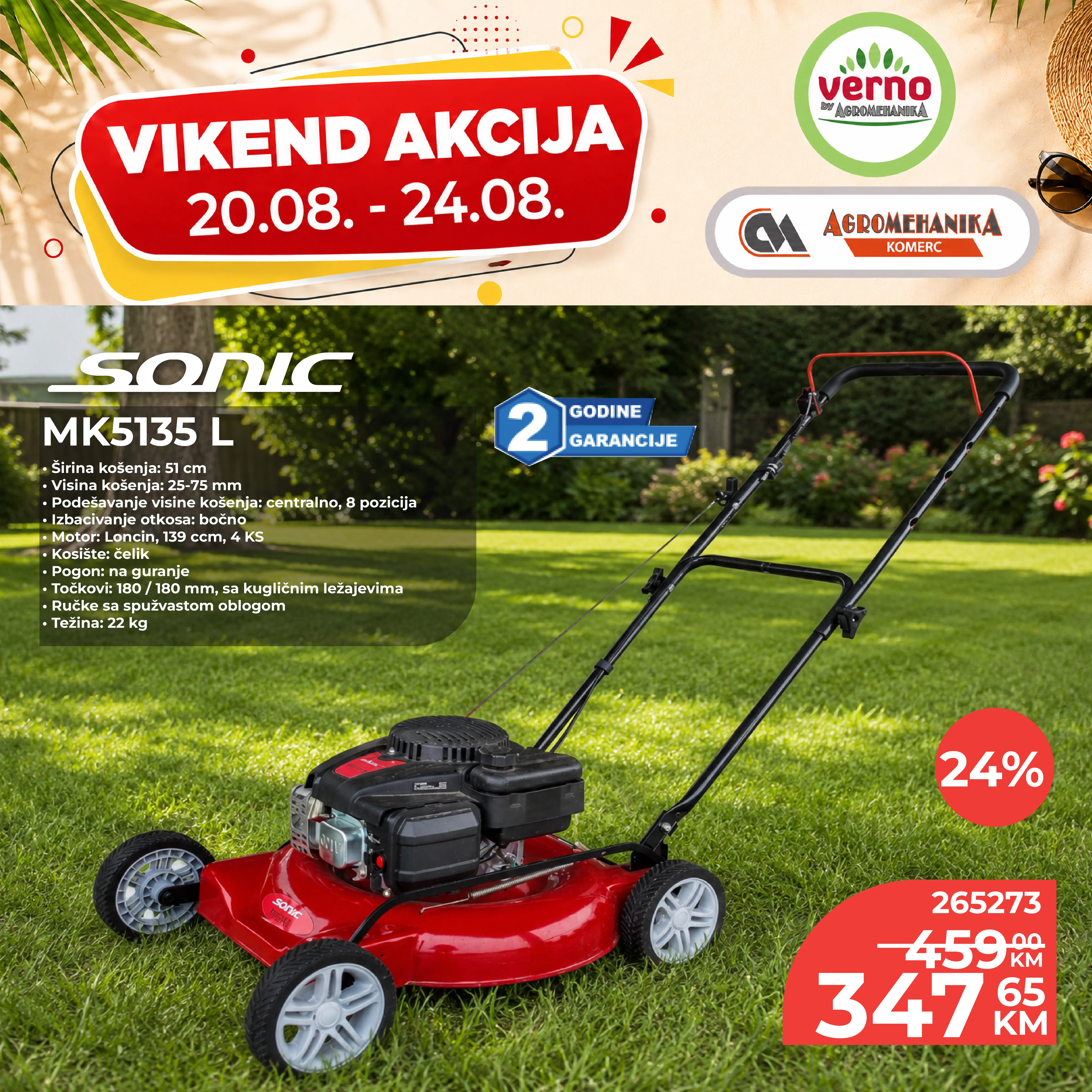 Verno by Agromehanika vikend akcija 20-24.8.2026. - str. 4