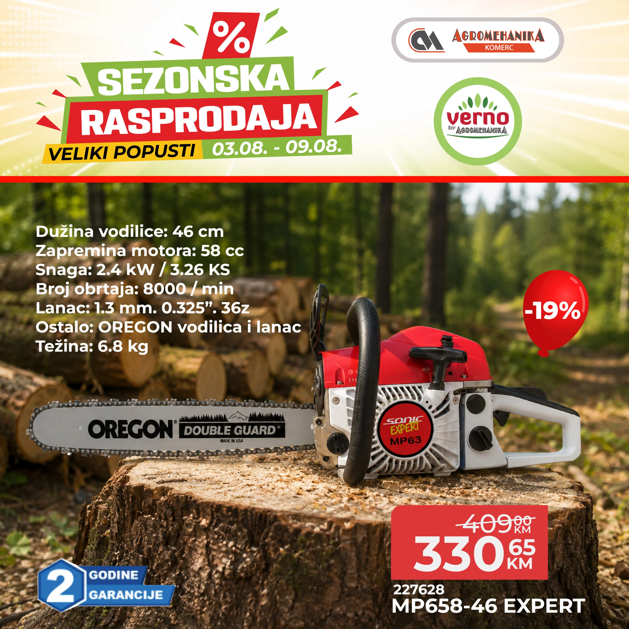 Verno by Agromehanika RASPRODAJA 3-9.8.2026. - str. 9