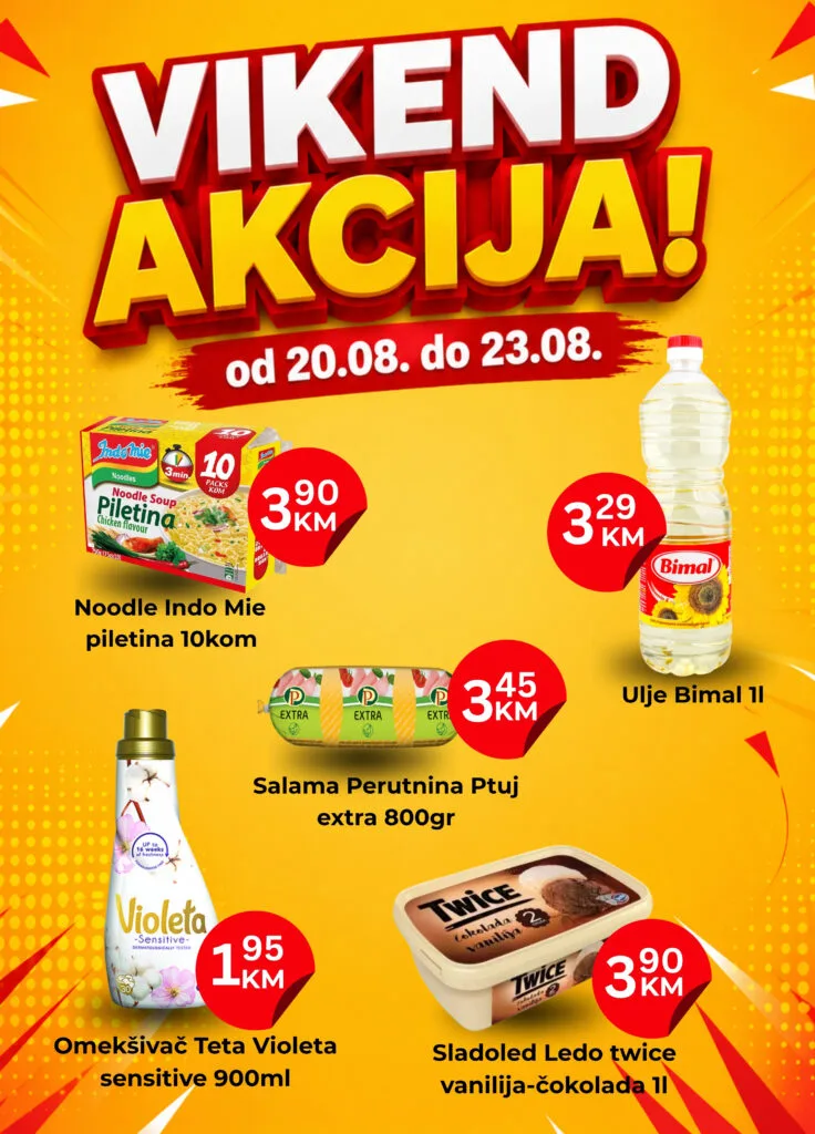 Hass komerc vikend akcija 20-23.8.2026.