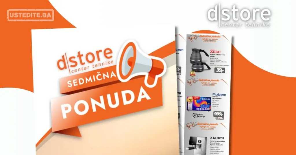 Dstore SEDMIČNA PONUDA 24-30.8.2026.
