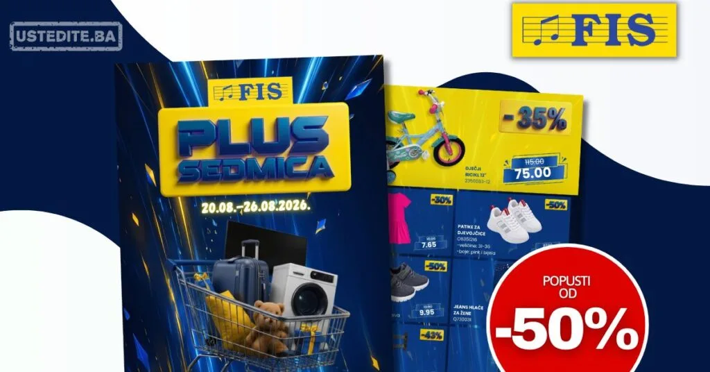 Fis akcija PLUS SEDMICA 20-26.8.2026.