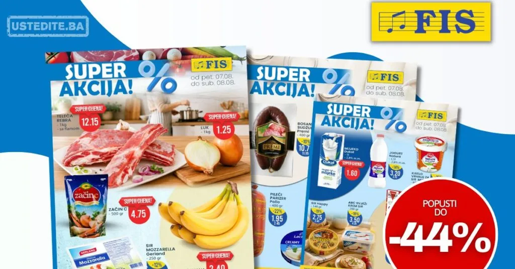 Fis vikend akcija 7-8.8.2026.