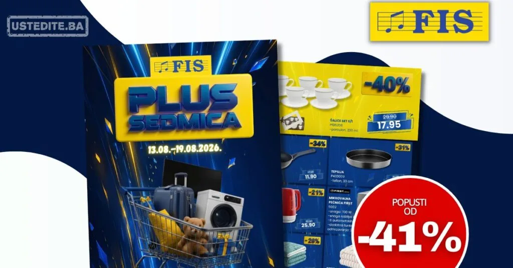 Fis akcija PLUS SEDMICA 13-19.8.2026.