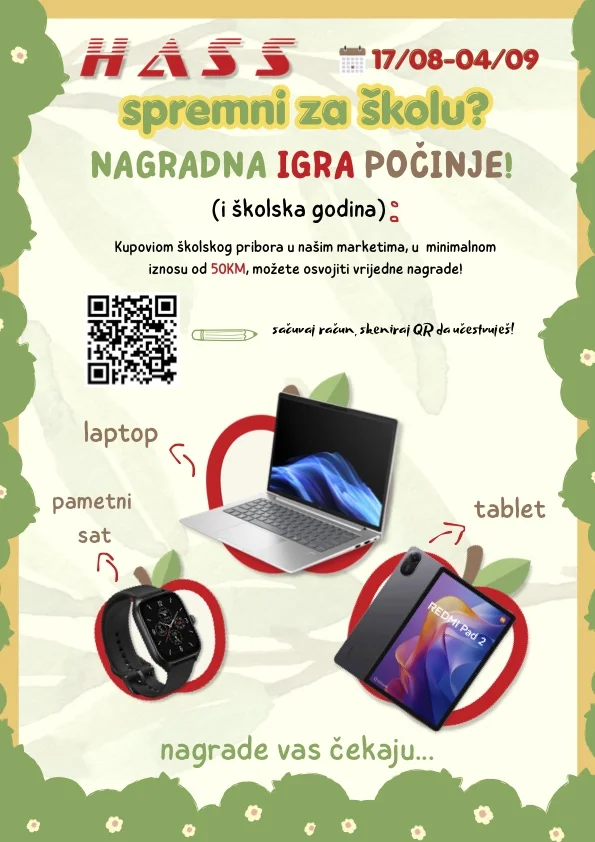Hass komerc NAGRADNA IGRA 17.8-4.9.2026 - str. 1