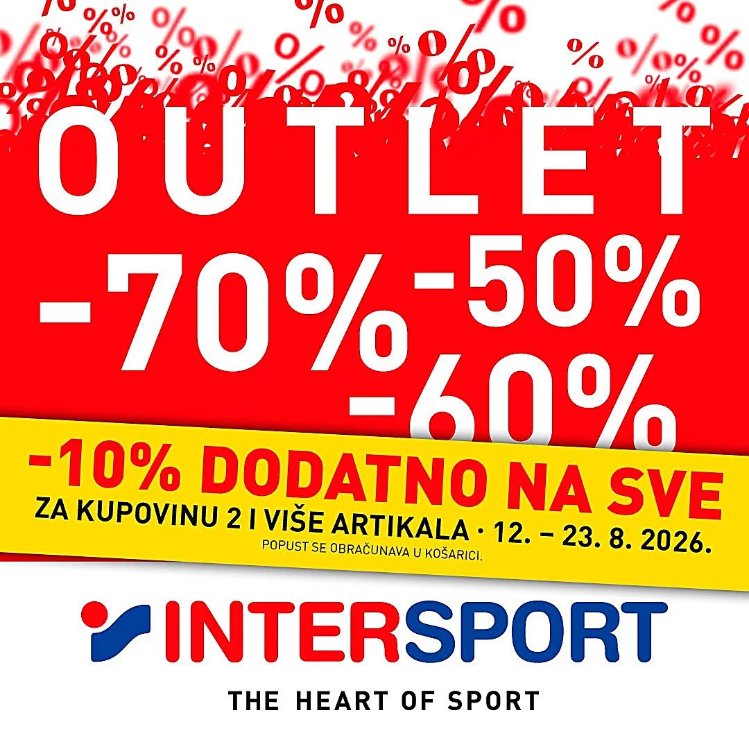 Intersport OUTLET sniženje na SVE! - str. 1