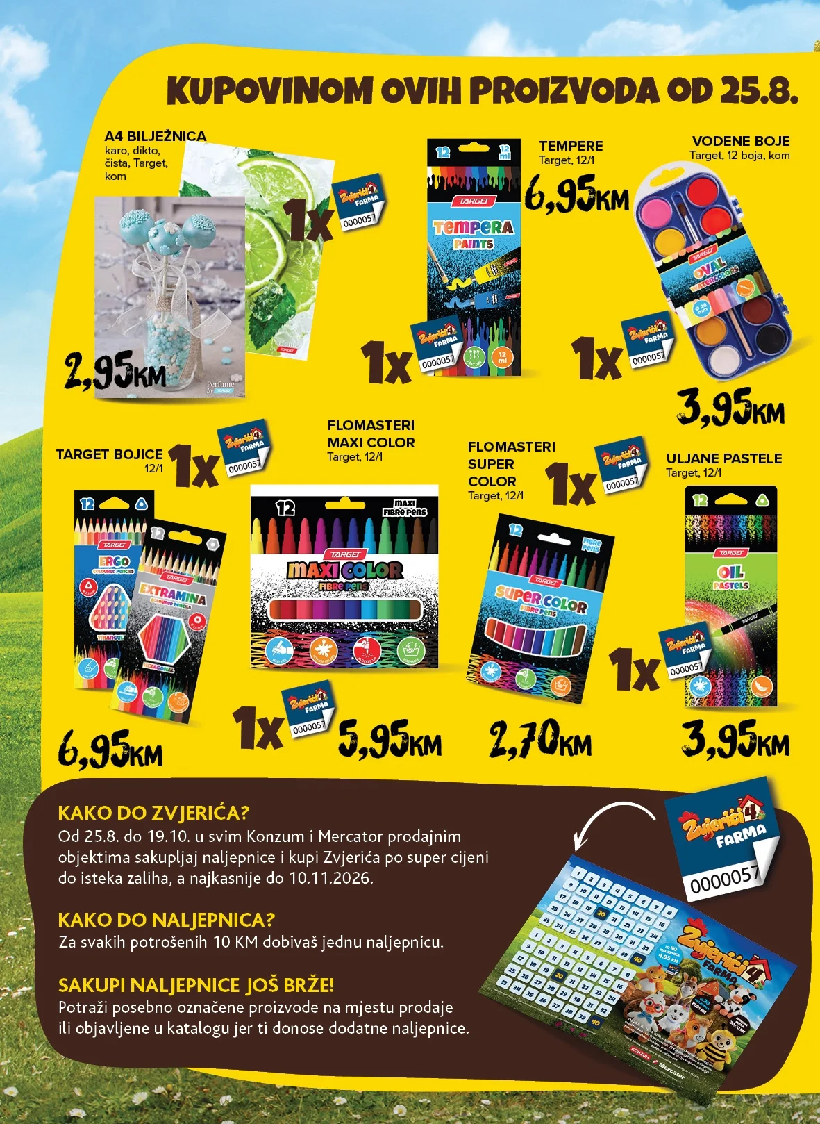 Konzum katalog ŠKOLA 20.8-27.9.2026. - str. 2