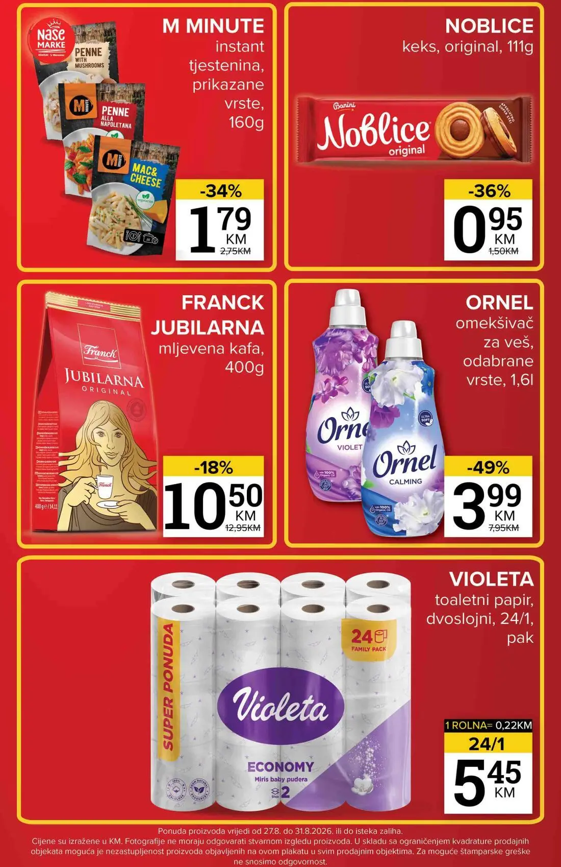 Konzum vikend akcija 27-31.8.2026. - str. 4