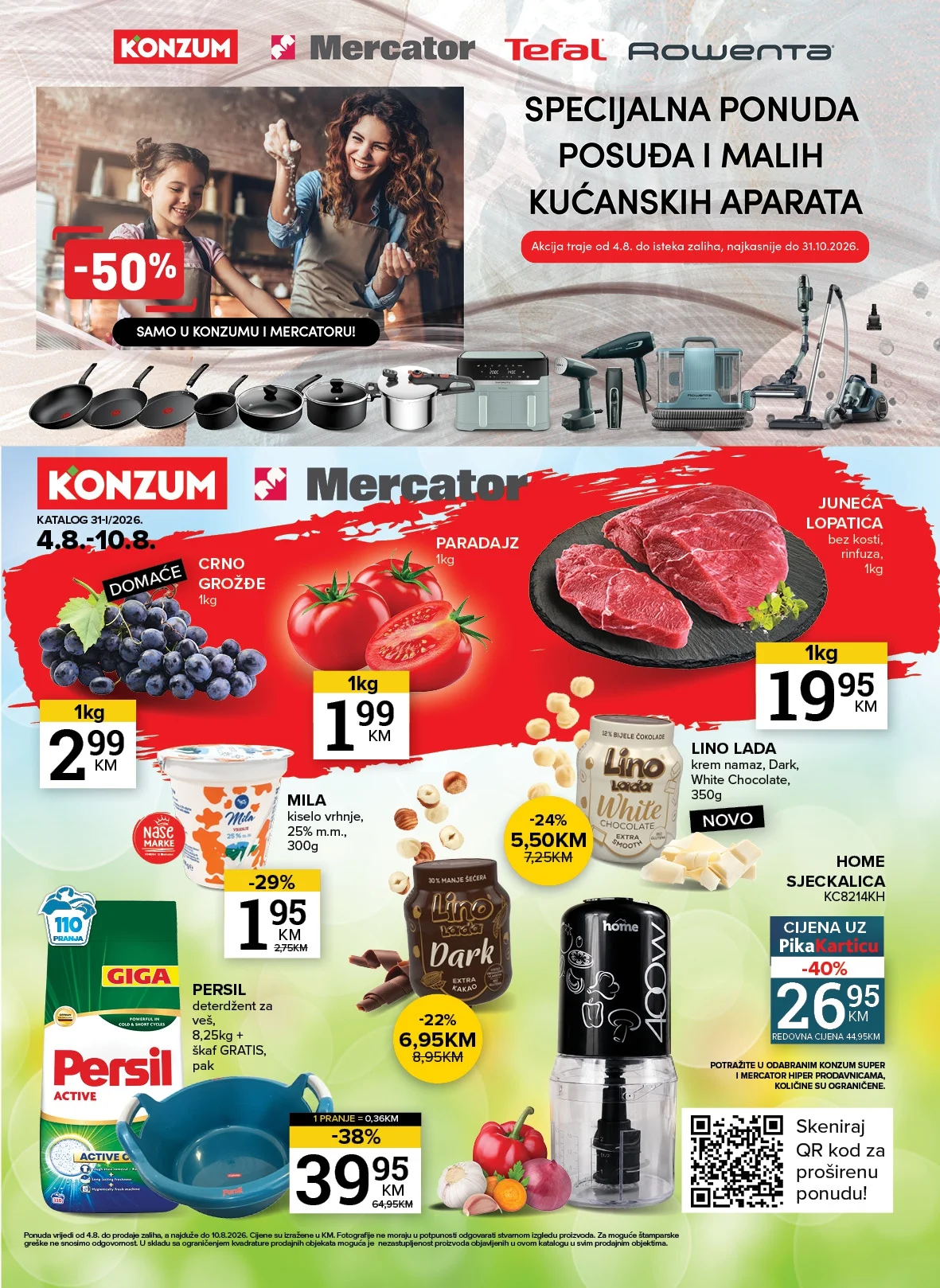 Konzum katalog 4-10.8.2026. - str. 1