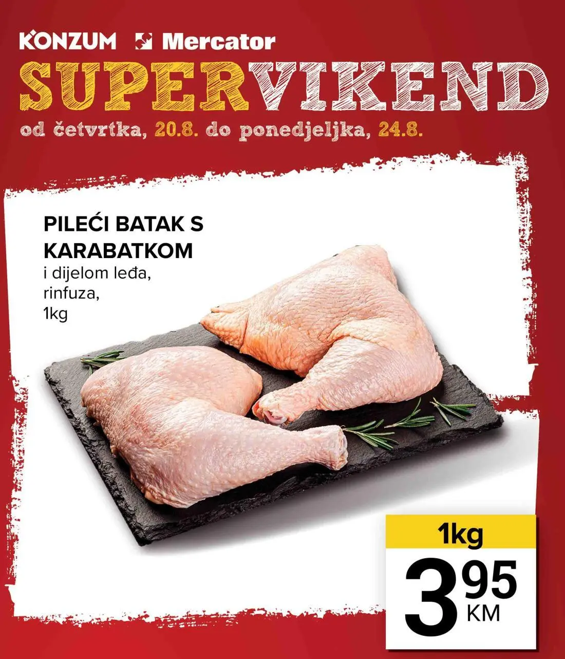 Konzum vikend akcija 20-24.8.2026. - str. 1