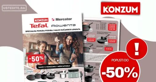 Konzum katalog TEFAL & ROWENTA 4.8-31.10.2026.