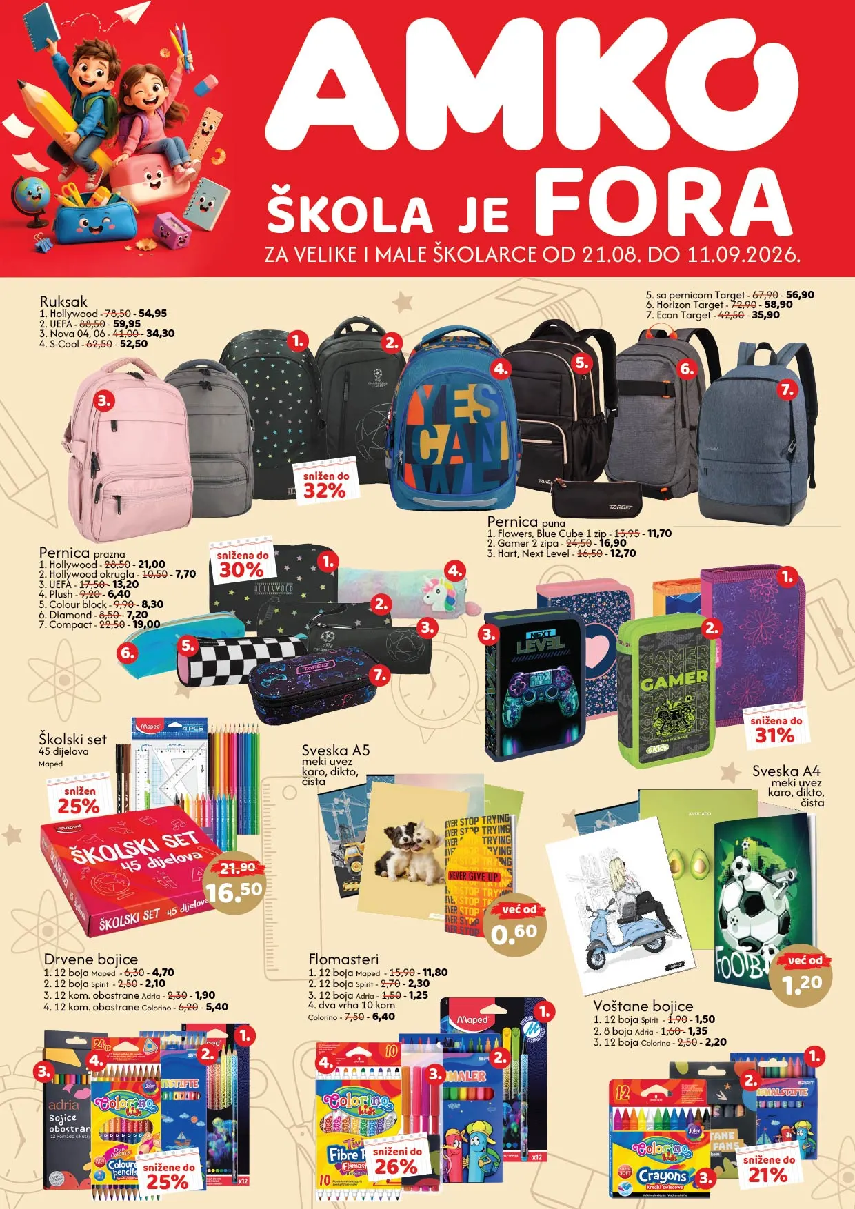 Amko katalog ŠKOLA 21.8-11.9.2026. - str. 1