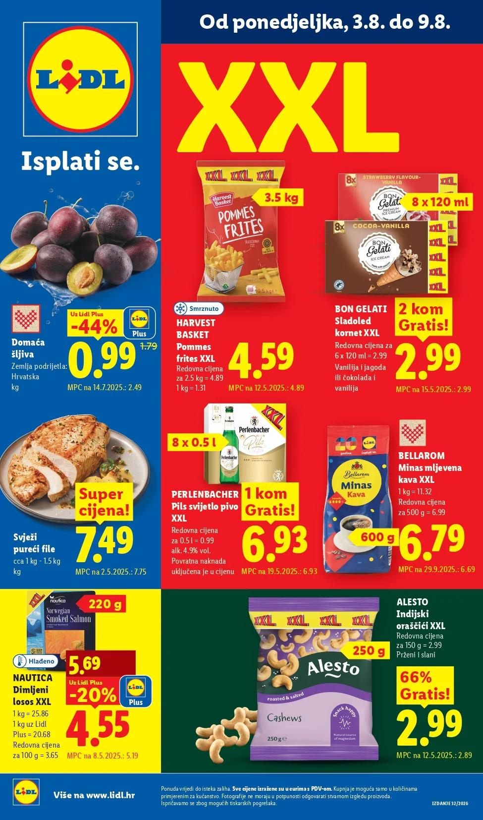Lidl katalog HRVATSKA 3-9.8.2026. - str. 1