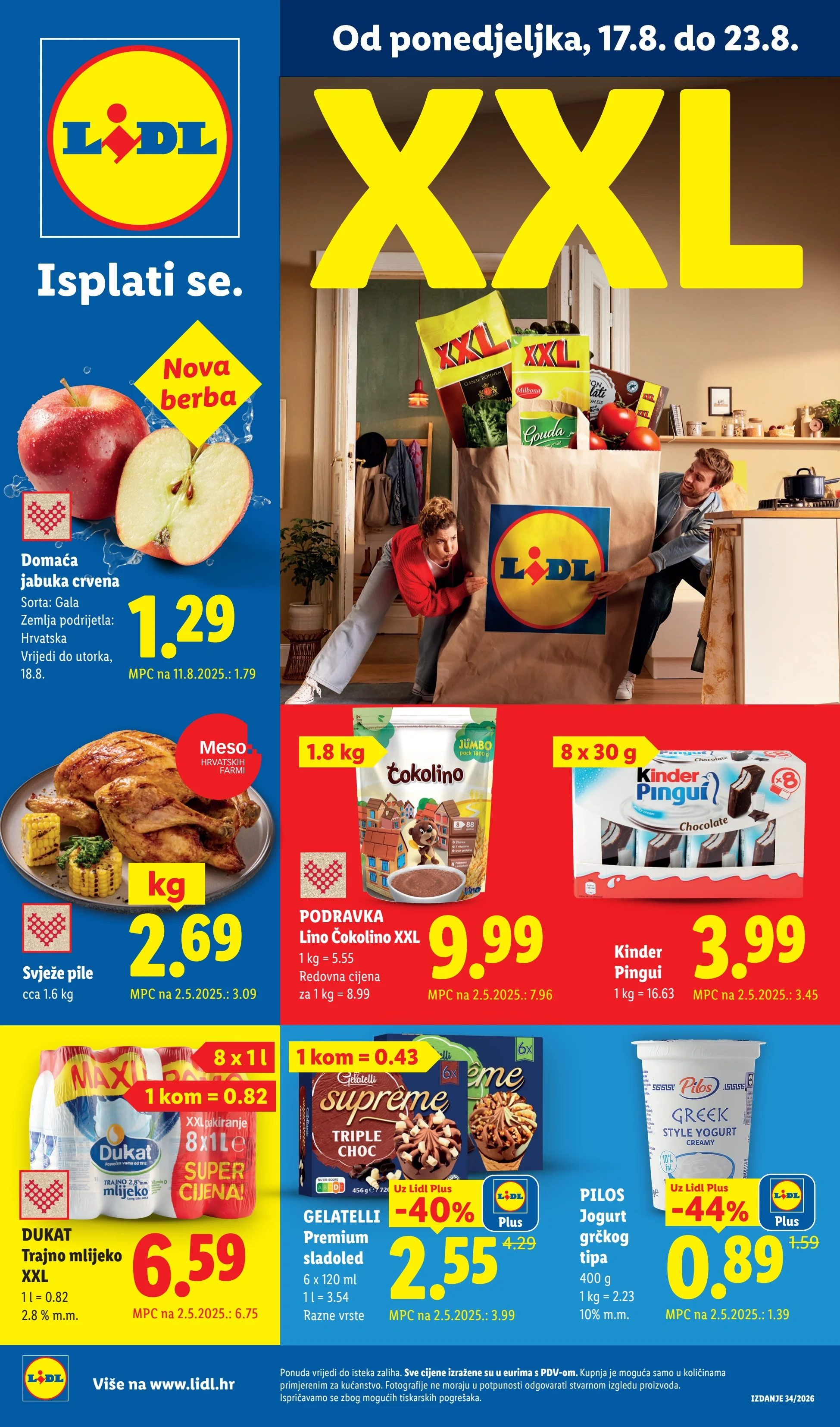 Lidl katalog HRVATSKA 17-23.8.2026. - str. 1