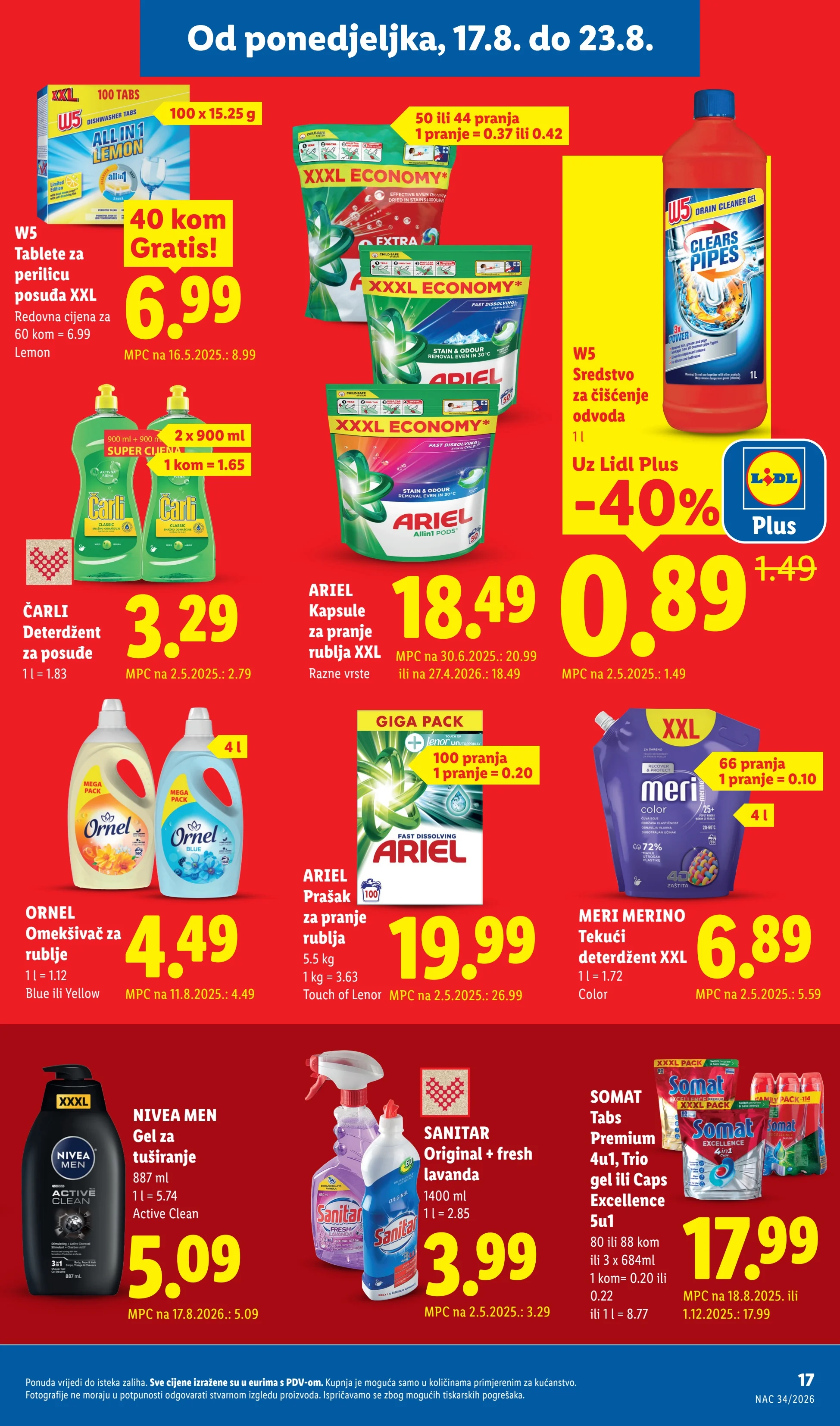Lidl katalog HRVATSKA 17-23.8.2026. - str. 17