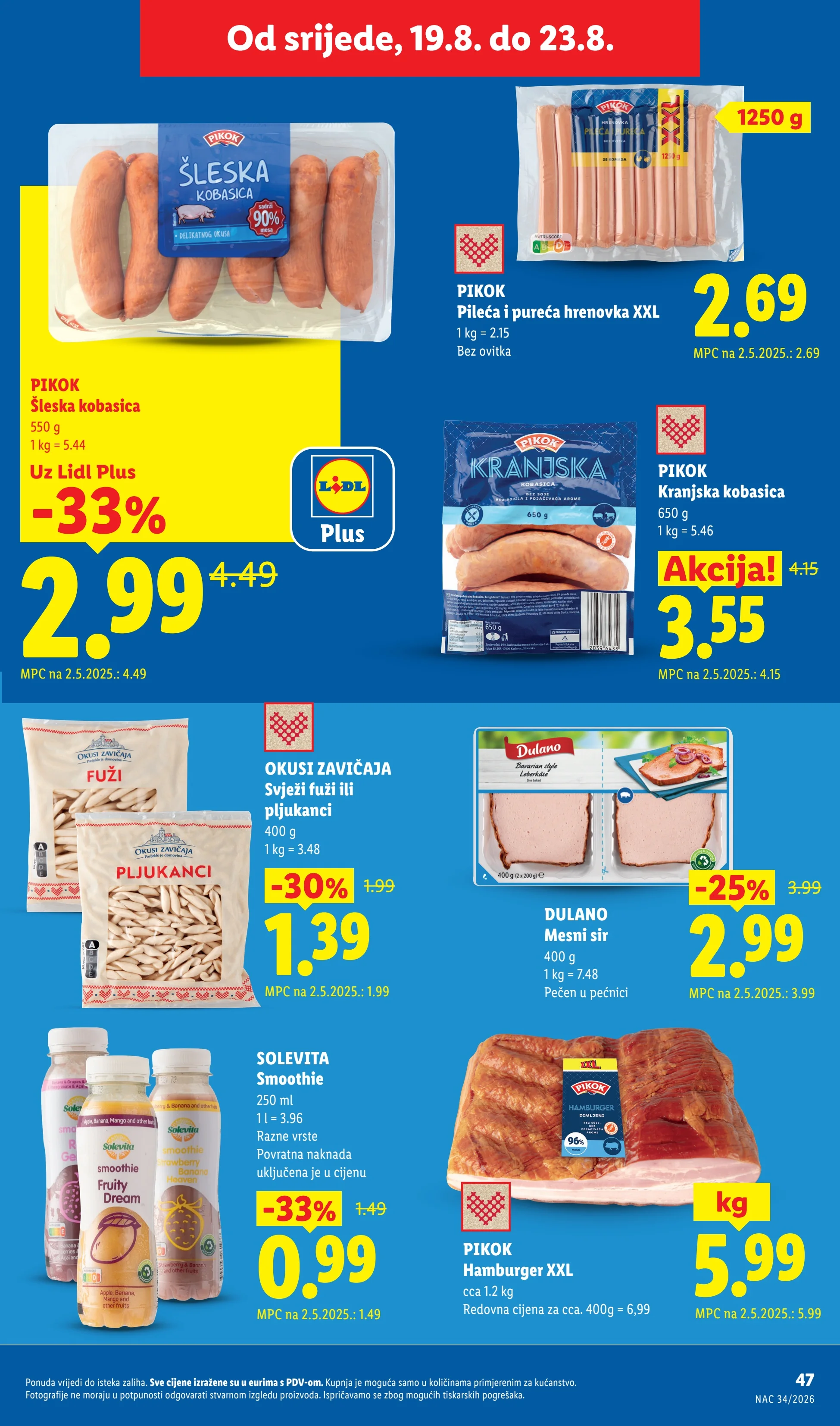 Lidl katalog HRVATSKA 17-23.8.2026. - str. 47