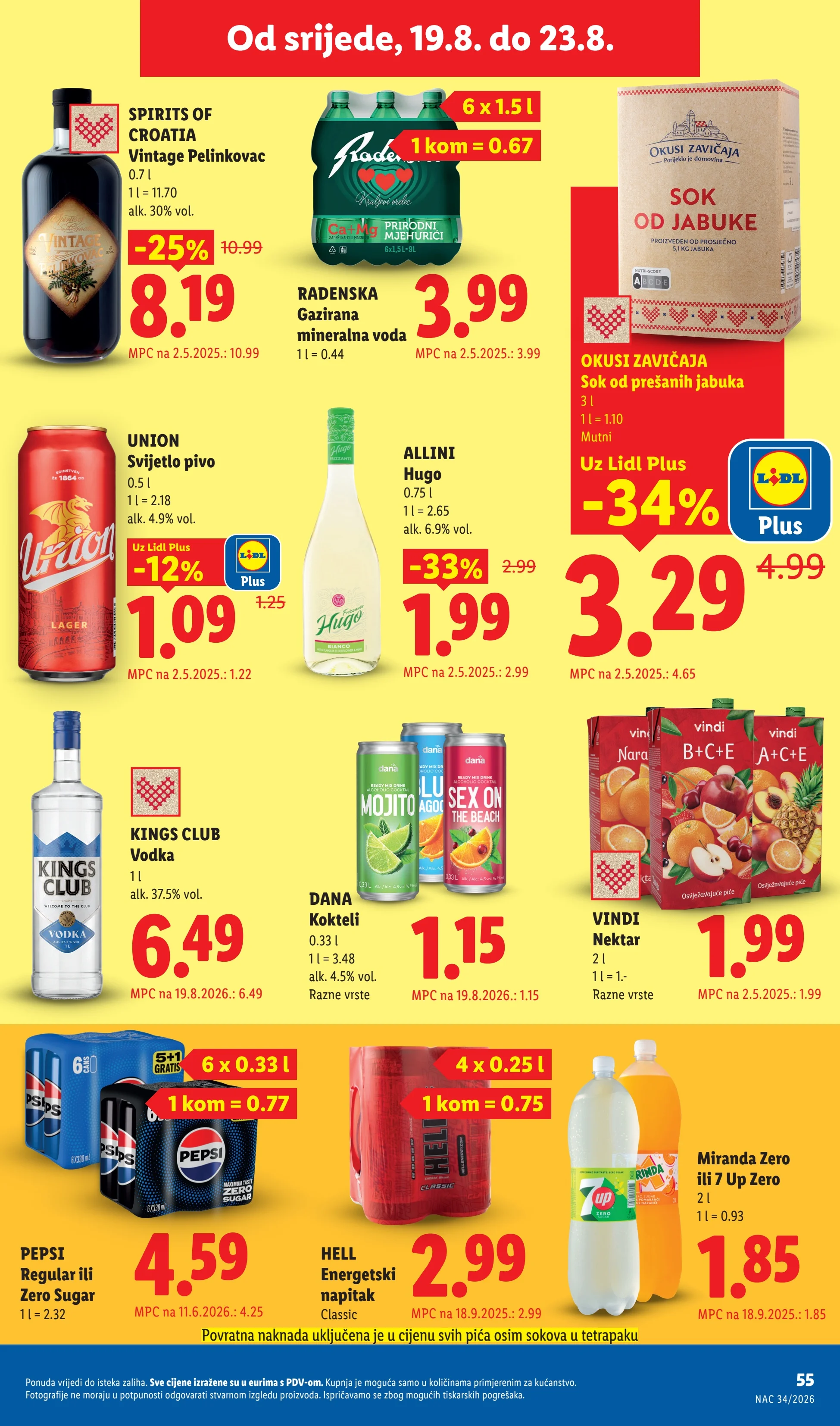 Lidl katalog HRVATSKA 17-23.8.2026. - str. 55