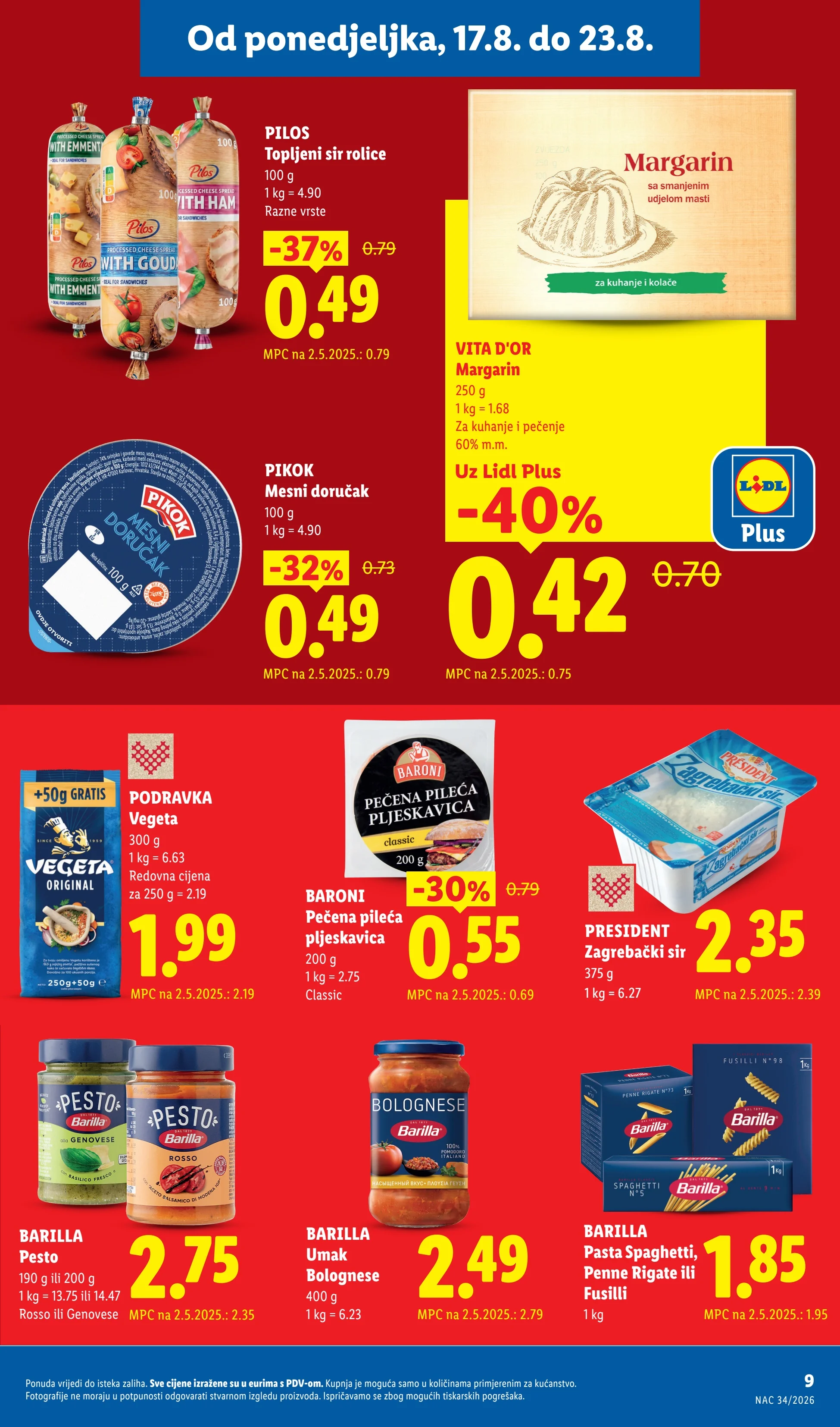 Lidl katalog HRVATSKA 17-23.8.2026. - str. 9