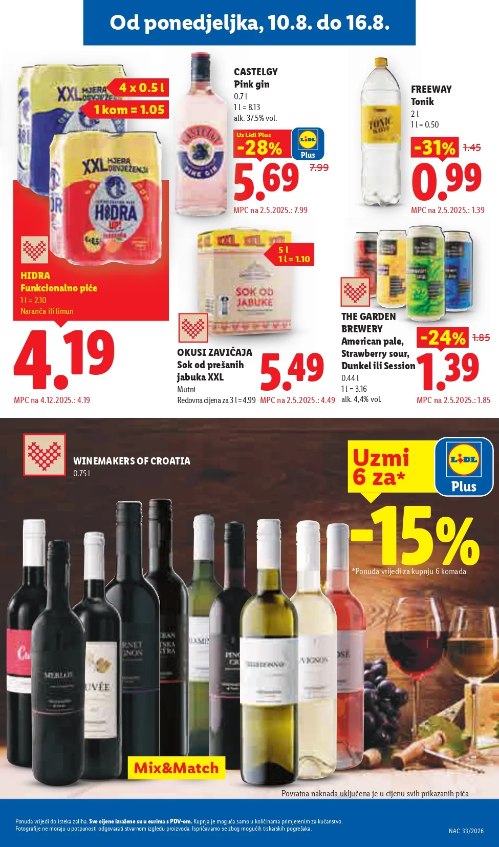 Lidl katalog HRVATSKA 10-16.8.2026. - str. 13