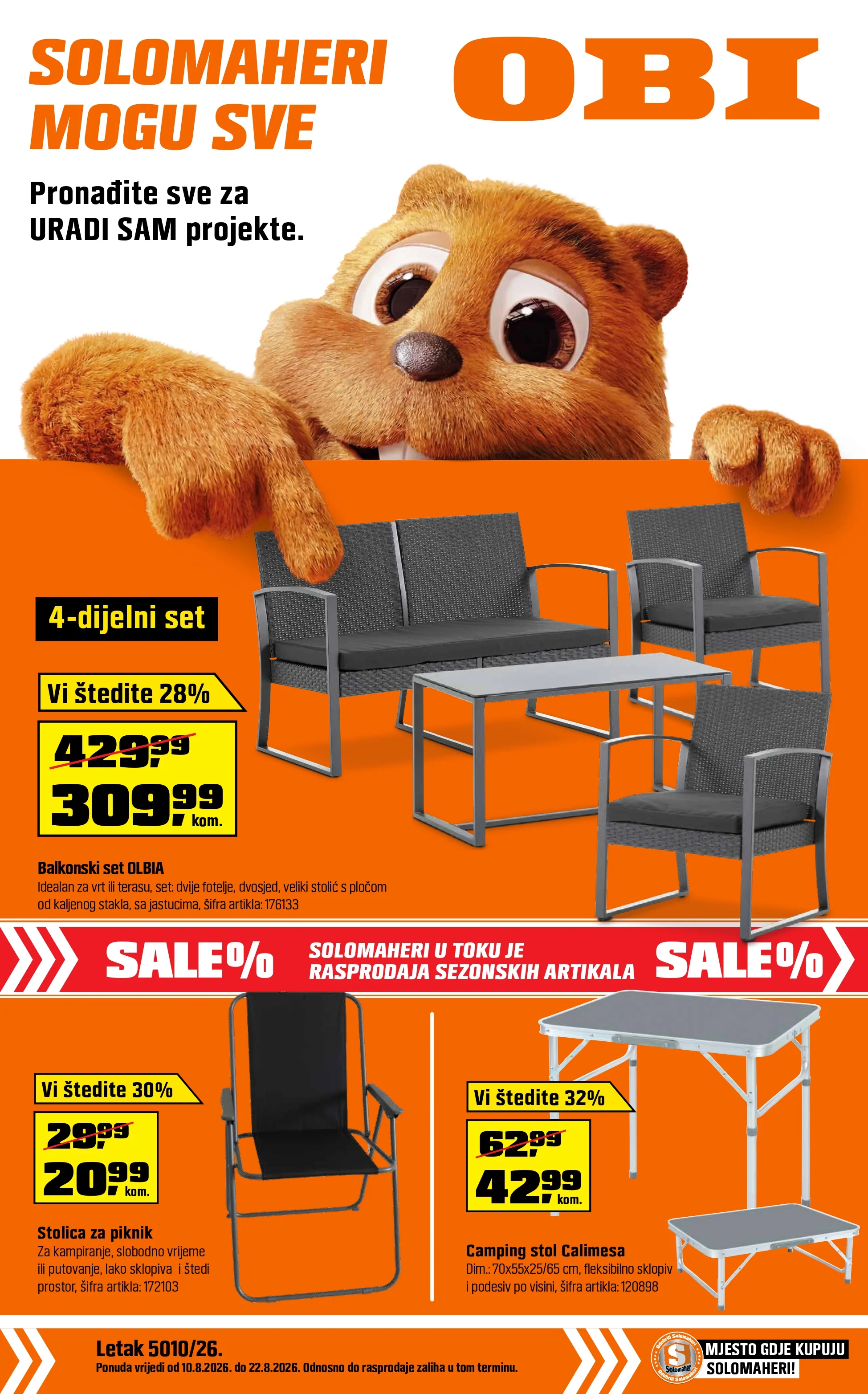 Obi katalog 10-22.8.2026. - str. 1
