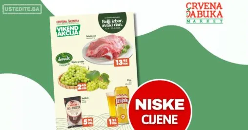 Crvena jabuka vikend akcija 13-15.8.2026.