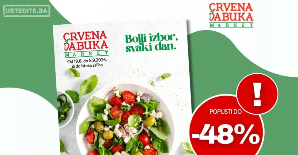 Crvena jabuka katalog 19.8-8.9.2026.