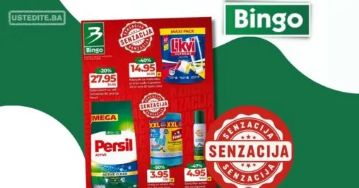 Bingo SENZACIONALNE CIJENE - akcija do 16.8.2026. - str. 1