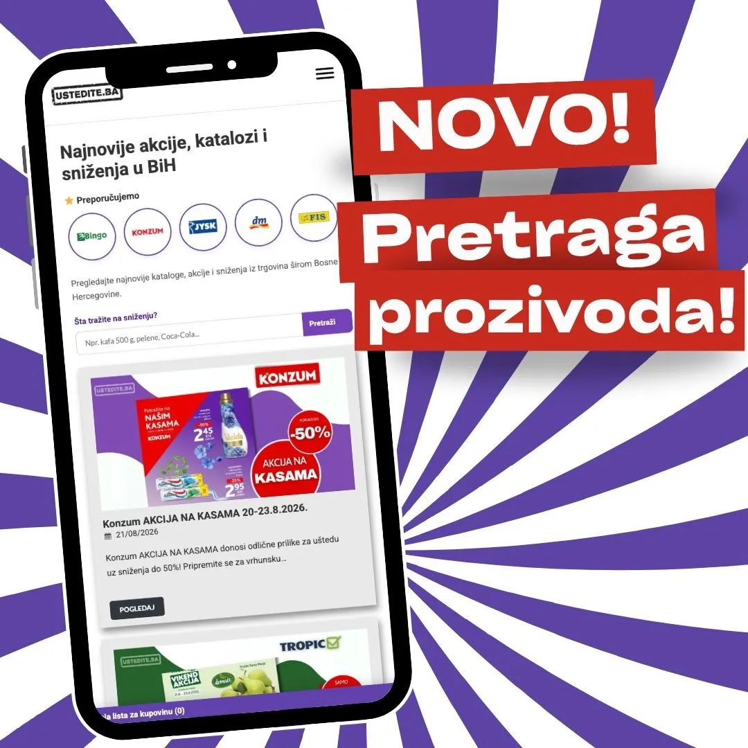 Ne morate više listati kataloge: Pronađite akcijske cijene proizvoda za nekoliko sekundi - str. 1