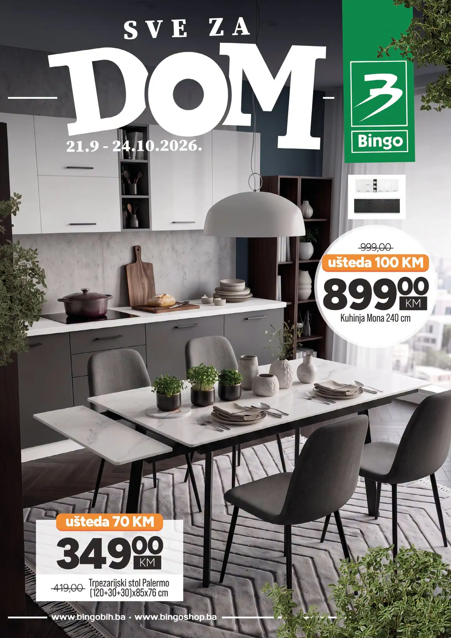 Bingo katalog SVE ZA DOM 21.9-24.10.2026. - str. 1