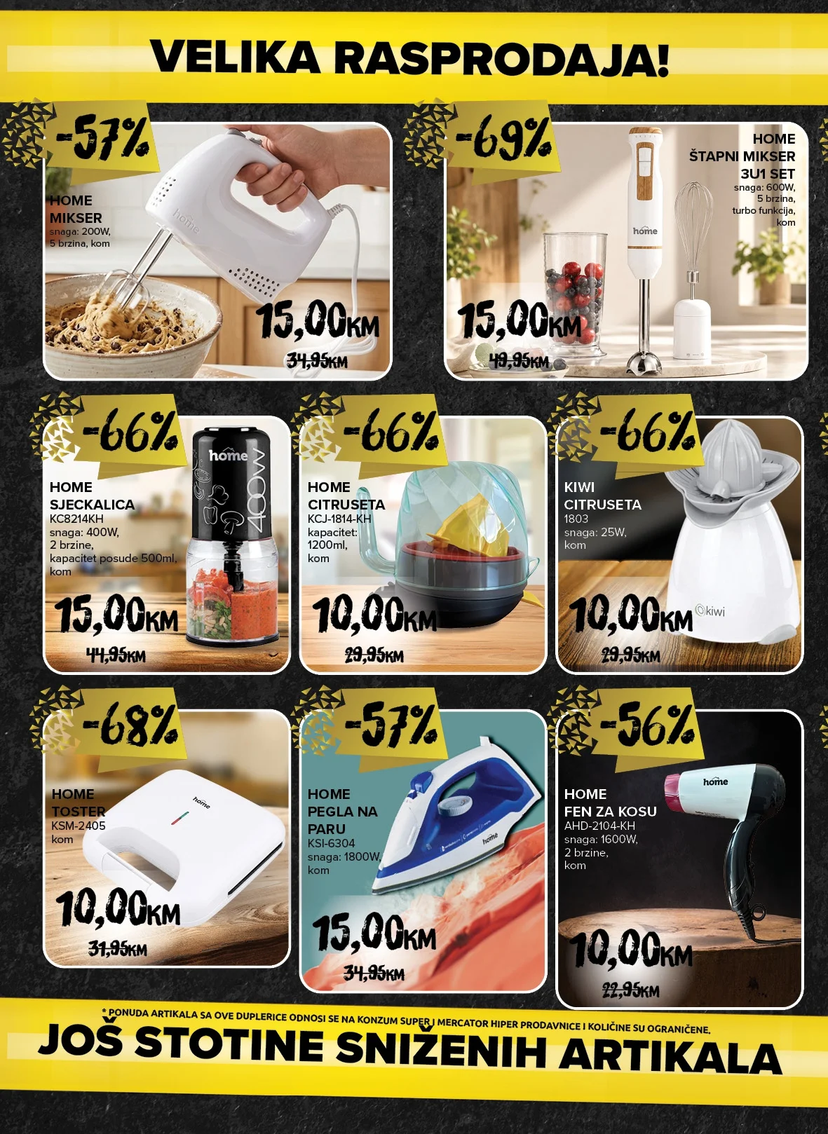 Konzum VELIKA RASPRODAJA - više od 450 artikala sniženo i do 93% 10-30.9.2026. - str. 6
