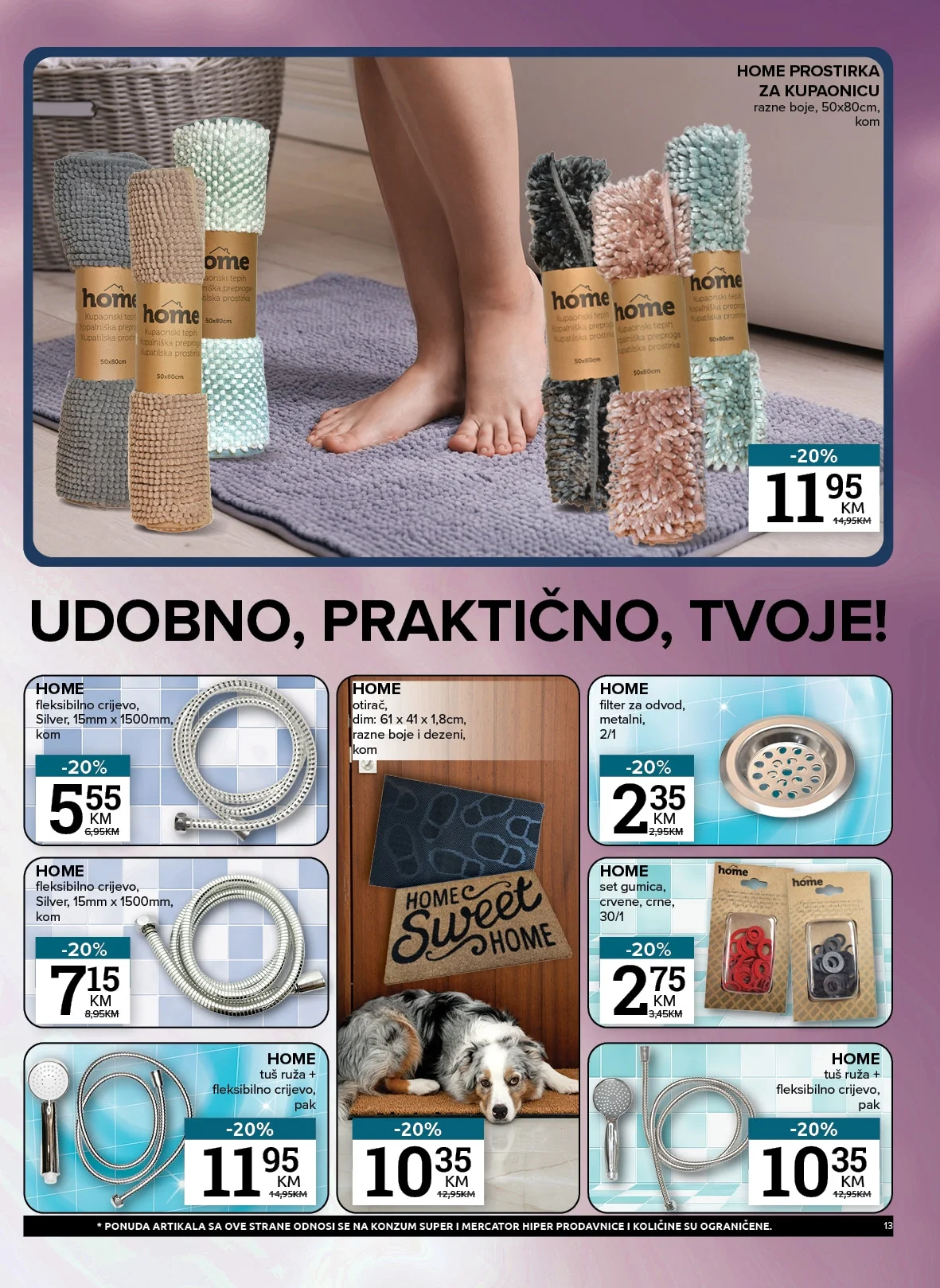 Konzum VELIKA RASPRODAJA - više od 450 artikala sniženo i do 93% 10-30.9.2026. - str. 13