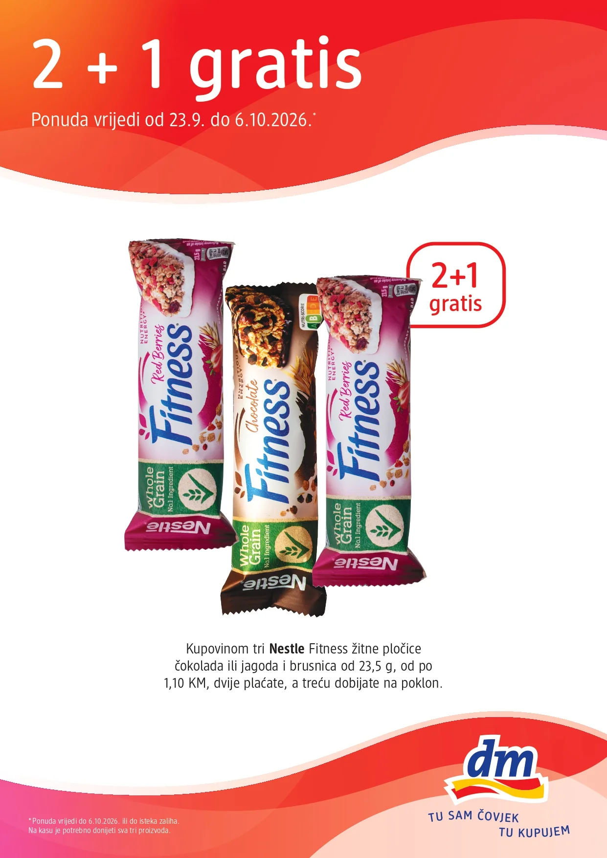 dm 2+1 GRATIS 23.9-6.10.2026. - str. 2