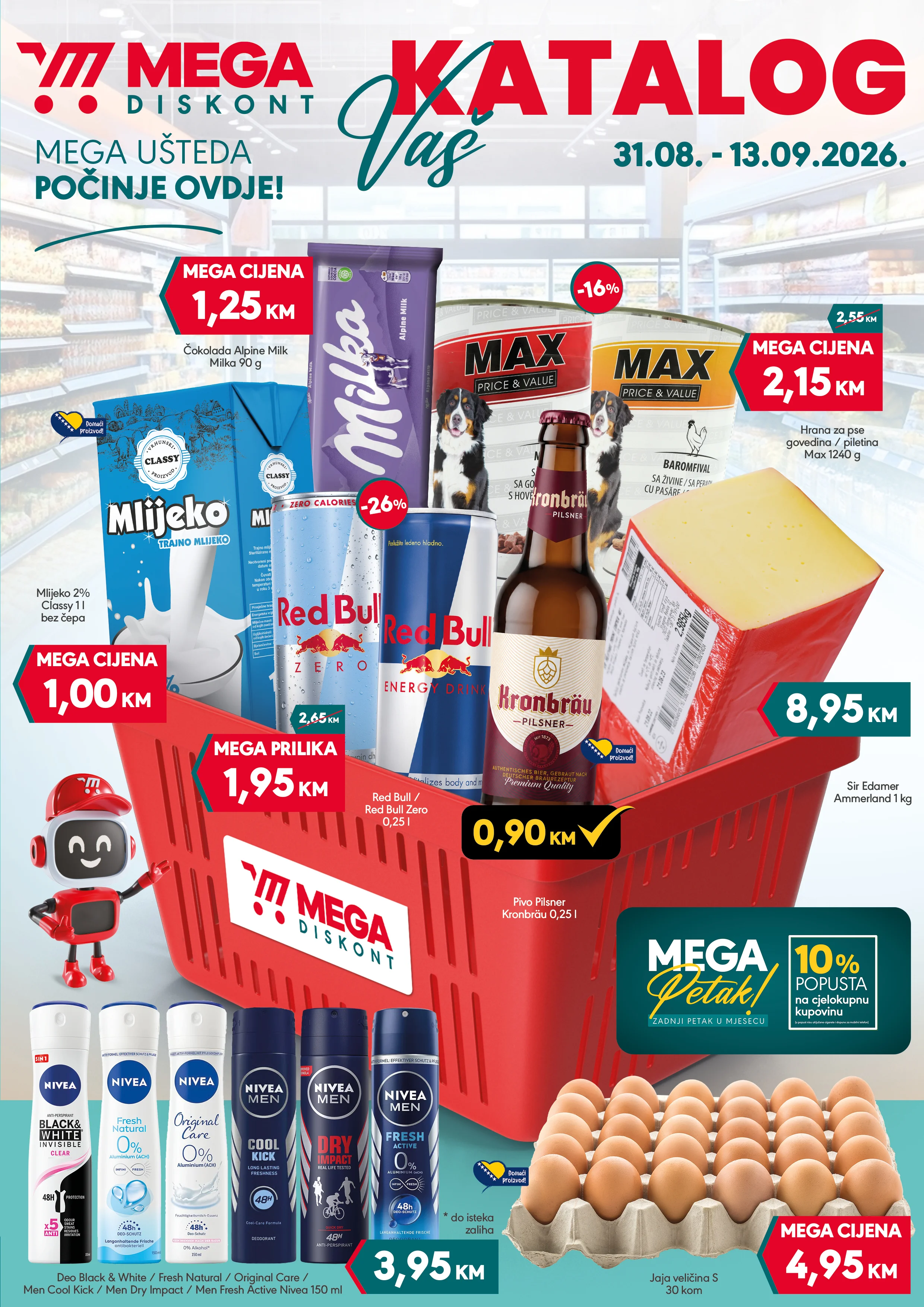 Mega Diskont katalog 31.8-13.9.2026. - str. 1