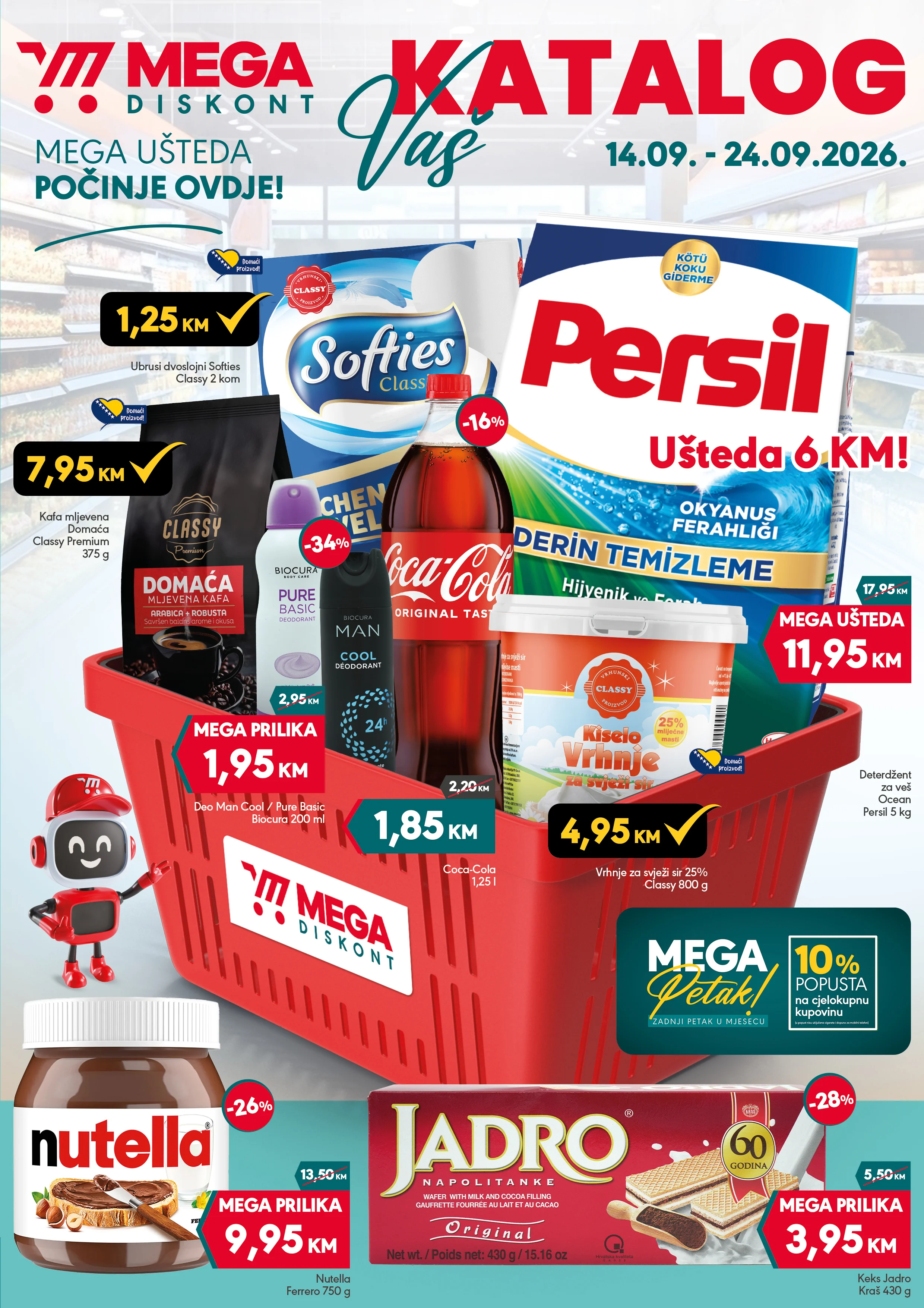 Mega Diskont katalog 14-24.9.2026. - str. 1