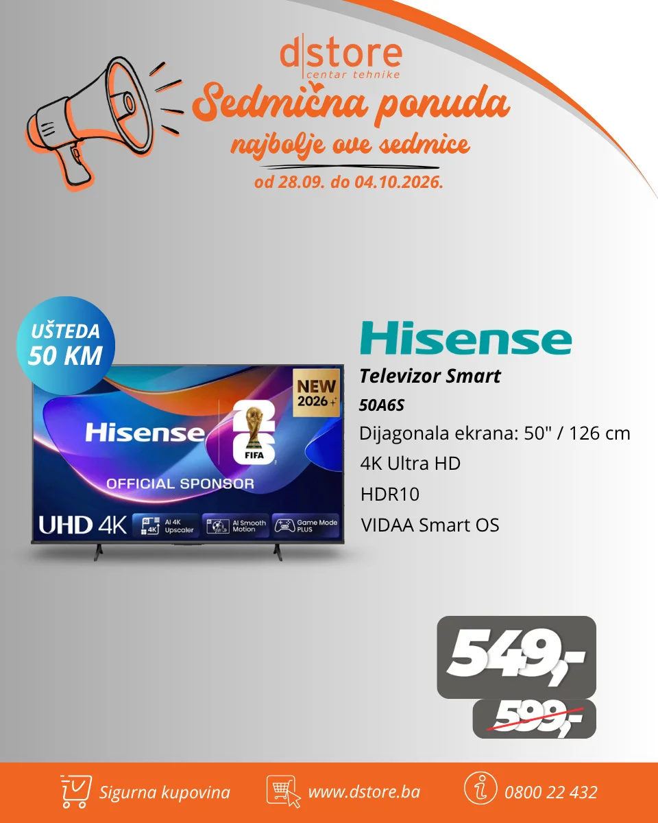 Dstore SEDMIČNA PONUDA 28.9-4.10.2026. - str. 3