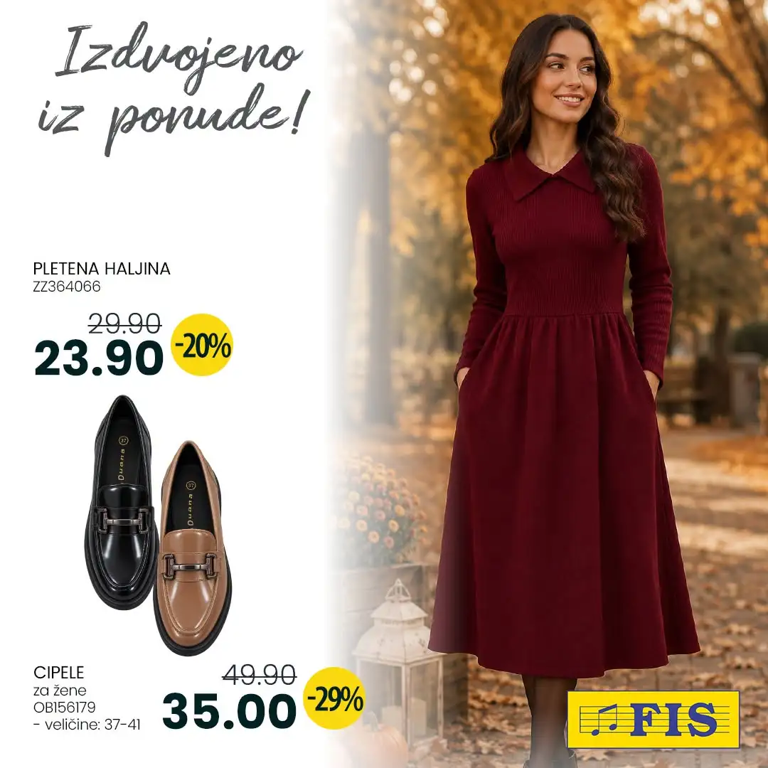 Fis akcija JESENJA MODA – sniženje do 30.9.2026. - str. 6