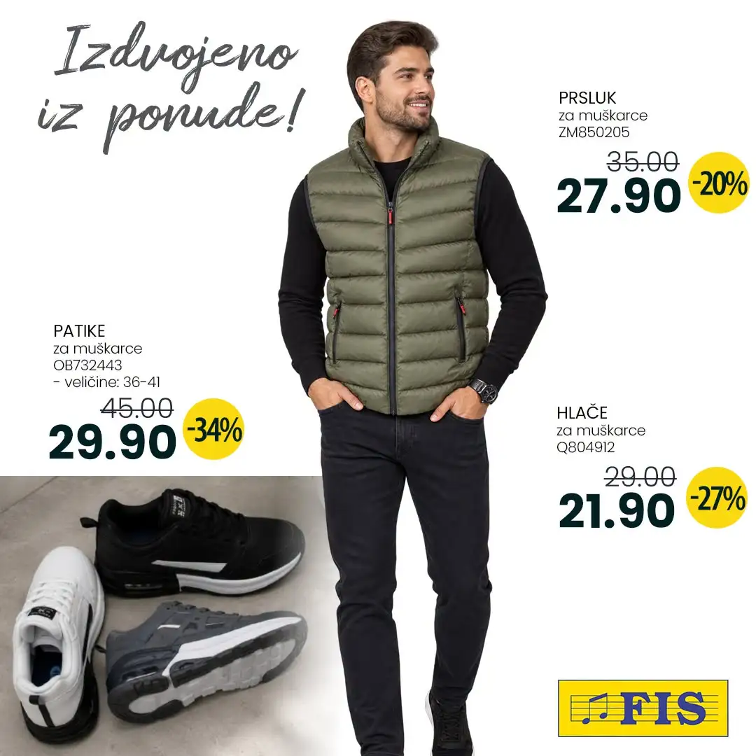 Fis akcija JESENJA MODA – sniženje do 30.9.2026. - str. 7