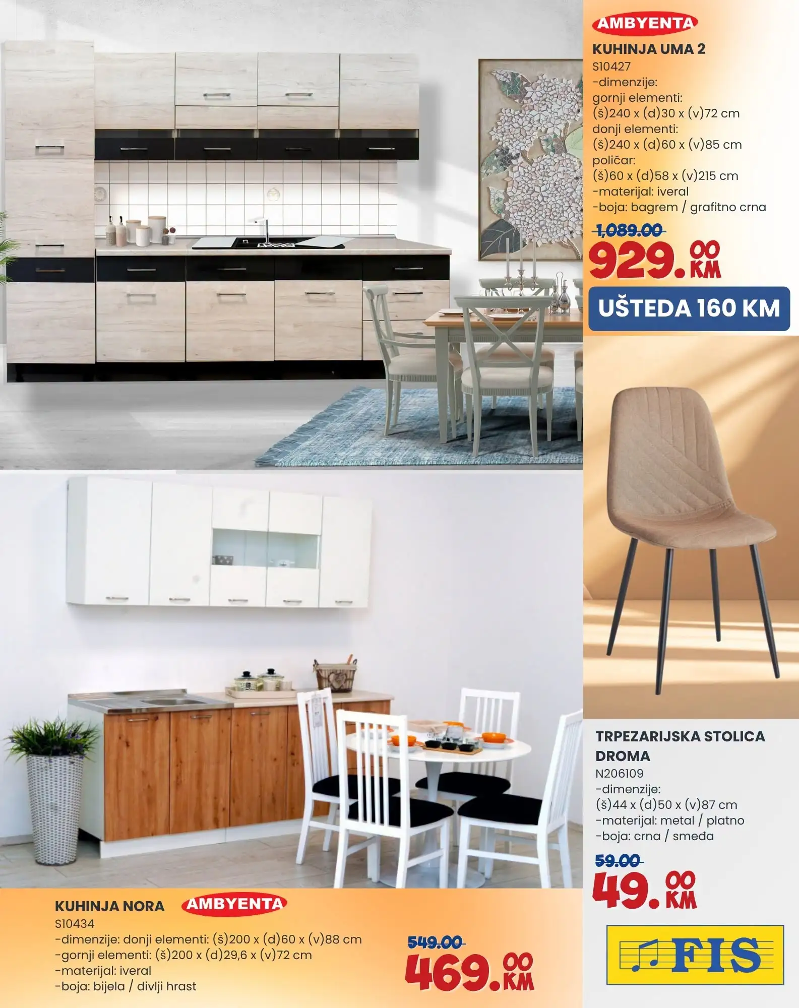 Fis katalog NAMJEŠTAJ - Super cijene za uređenje doma | 7-27.9.2026. - str. 2