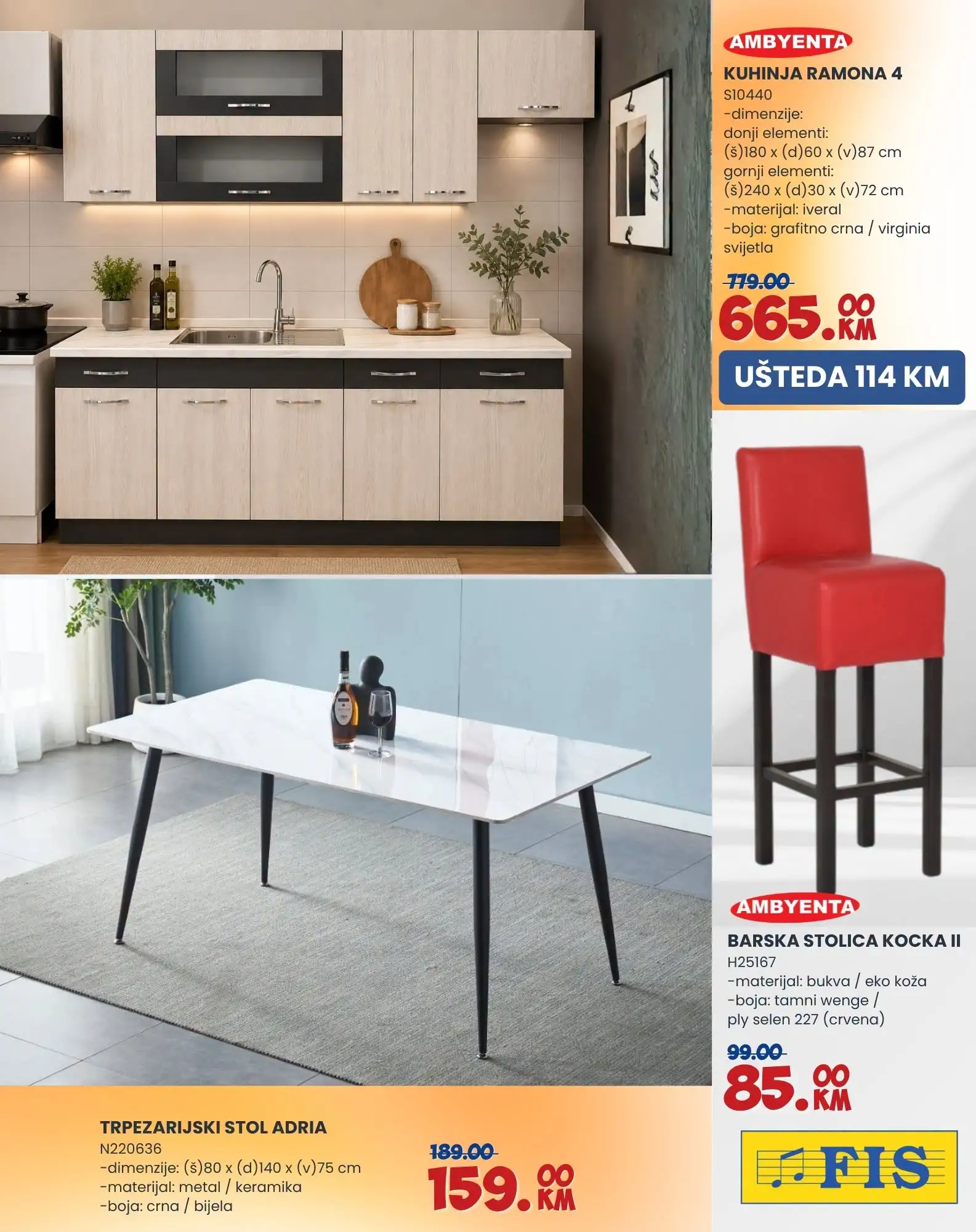Fis katalog NAMJEŠTAJ - Super cijene za uređenje doma | 7-27.9.2026. - str. 4