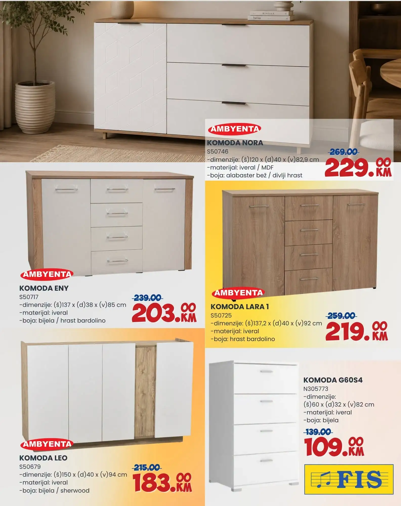 Fis katalog NAMJEŠTAJ - Super cijene za uređenje doma | 7-27.9.2026. - str. 9