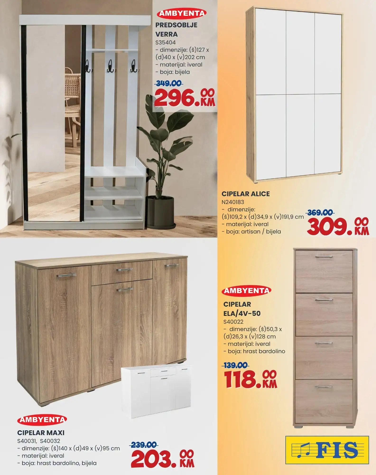 Fis katalog NAMJEŠTAJ - Super cijene za uređenje doma | 7-27.9.2026. - str. 12