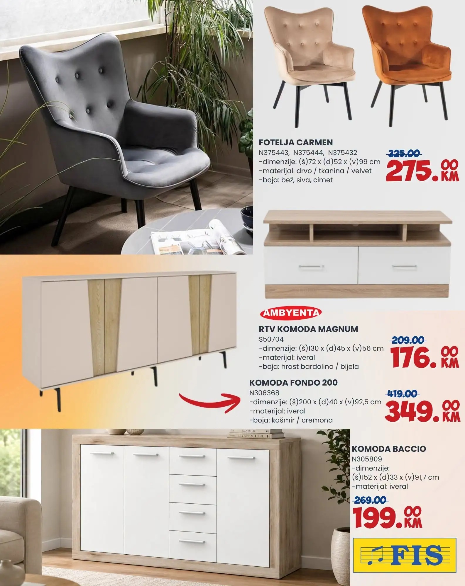 Fis katalog NAMJEŠTAJ - Super cijene za uređenje doma | 7-27.9.2026. - str. 7